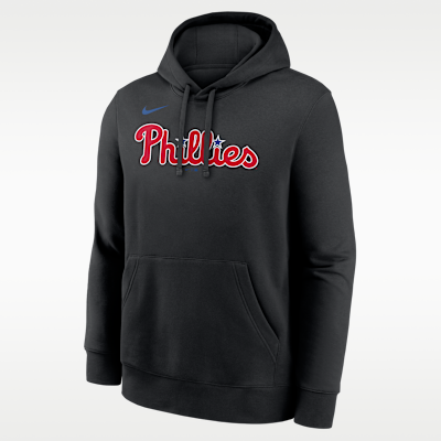 Philadelphia Phillies Fashion Club Men's Nike MLB Pullover Hoodie